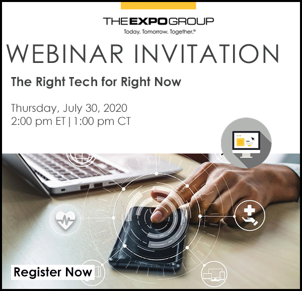 WEBINAR:  The Right Tech for Right Now