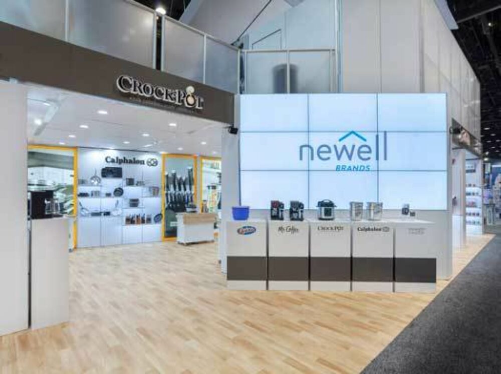 Newell Brands Exhibit designed by The Expo Group