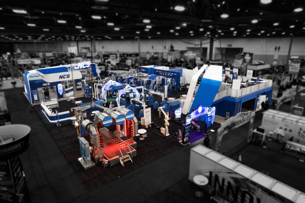 National Carwash Solutions tradeshow booth